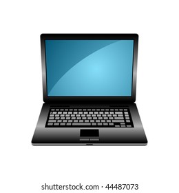 Laptop icon vector