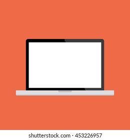 Laptop icon vector