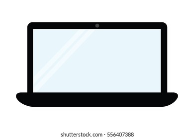 Laptop icon vector