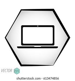 Laptop Icon Vector.