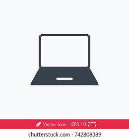Laptop Icon / Vector