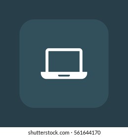 laptop icon vector, can be used for web and mobile design.