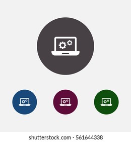 laptop icon vector, can be used for web and mobile design.