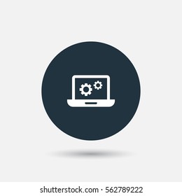 laptop icon vector, can be used for web and mobile design