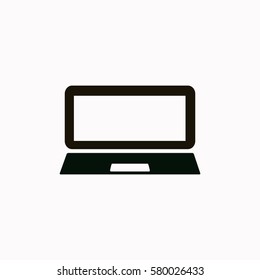 Laptop  icon. Vector design.