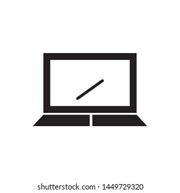 laptop icon vector design template
