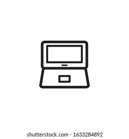 Laptop icon vector design template
