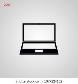 laptop iconVector EPS 10 illustration style