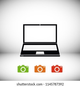 laptop icon

Vector EPS 10 illustration style