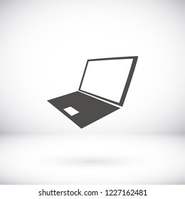 laptop icon, Vector  Eps 10