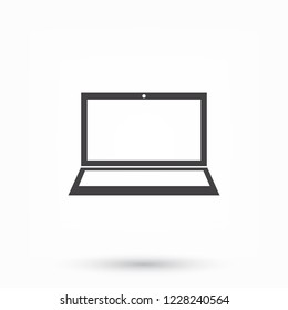 laptop icon, Vector  Eps 10