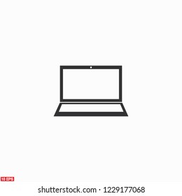 laptop icon, Vector  Eps 10