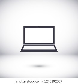 laptop icon, Vector  Eps 10