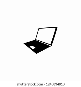 laptop icon, Vector  Eps 10