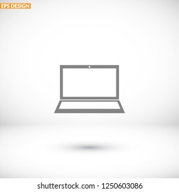 laptop icon, Vector  Eps 10