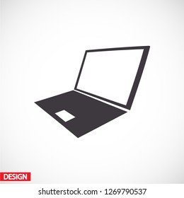 laptop icon, Vector  Eps 10