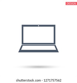 laptop icon, Vector  Eps 10