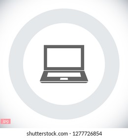 laptop icon, Vector  Eps 10
