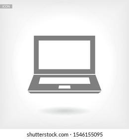 laptop icon, Vector Eps 10 . Lorem Ipsum Flat Design