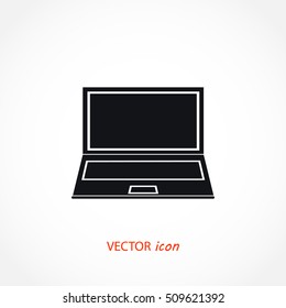 laptop iconVector EPS 10 illustration style
