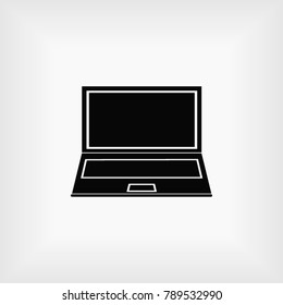 laptop iconVector EPS 10 illustration style