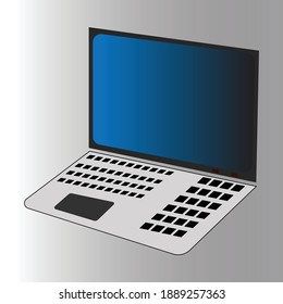laptop icon it is a vector file