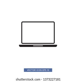 laptop icon vector illustration
