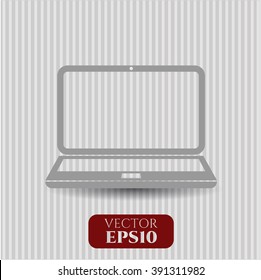Laptop icon vector illustration