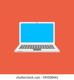 Laptop icon -vector illustration