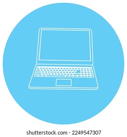 laptop icon vector illustration design