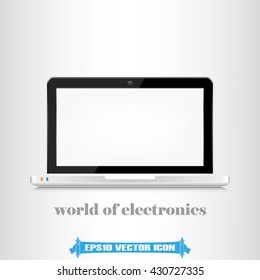 Laptop icon vector illustration eps10