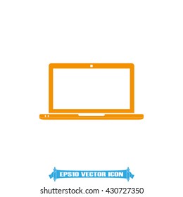 Laptop icon vector illustration eps10
