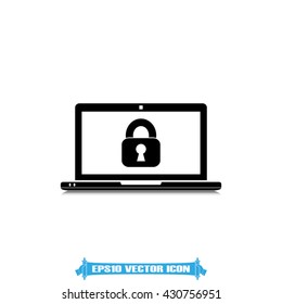 Laptop icon vector illustration eps10