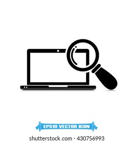 Laptop icon vector illustration eps10