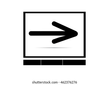 Laptop icon vector illustration eps10.
