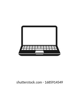 laptop icon vector Illustration, isolated on white