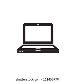 Laptop icon vector illustration template design trendy