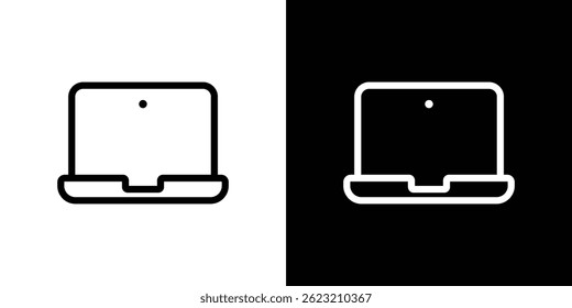 Laptop icon vector illustration for web and mobile