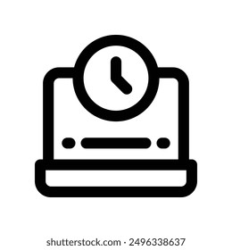 Icono de la línea del Vector para su Sitio web, móvil, presentación y diseño del logotipo.