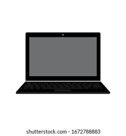 laptop icon vector sign symbol isolated