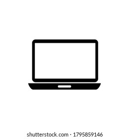laptop icon vector sign symbol