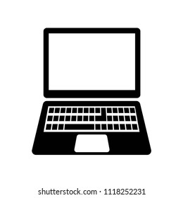 Laptop icon vector icon. Simple element illustration. Laptop symbol design. Can be used for web and mobile.