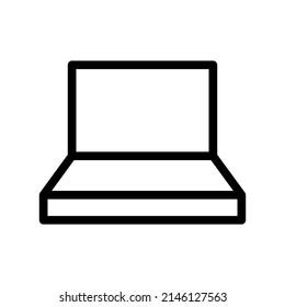 Ilustración de diseño de símbolos vectores de iconos de portátiles