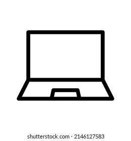 Laptop Icon Vector Symbol Design Illustration