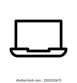 Ilustración de diseño de símbolos vectores de iconos de portátiles