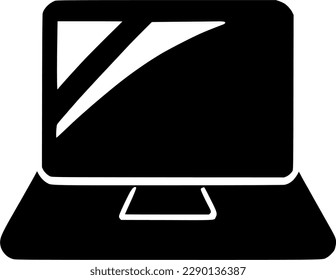 Laptop icon vector symbol design illustration