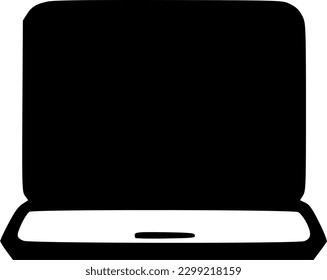 Laptop icon vector symbol design illustration