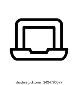 Laptop Icon Vector Symbol Design Illustration