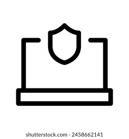 Laptop Icon Vector Symbol Design Illustration