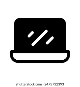 Laptop Icon Vector Symbol Design Illustration